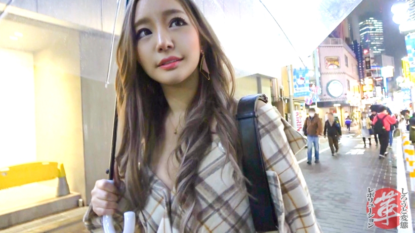 23歳Hカップギャルの「二階から洪水潮吹き」が規格外w 三本同時挿入から顔面＆膣内9連搾精で精液まみれに！