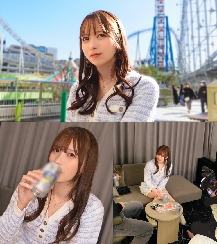 【あざとい新人女優】ゆい23歳。芸能界入りの前に魅せた、我慢できない本気の痙攣イキと生中出し